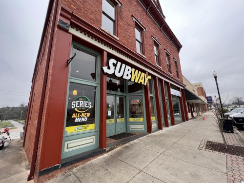 Subway downtown store